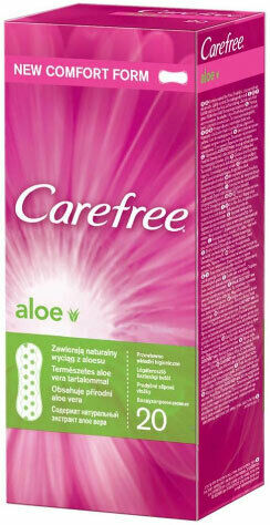 ASSORBENTI CAREFREE ALOE DISTESO x20 